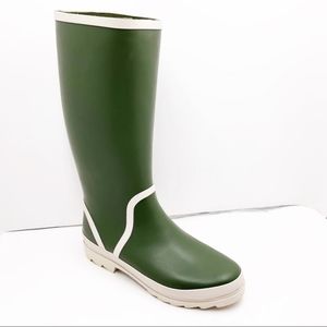 J Crew tall lug sole rainboot